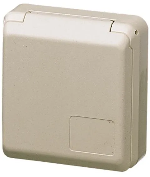 Mennekes CEE seinäpistorasia 5-napainen 16A 400V IP44 6H 4115